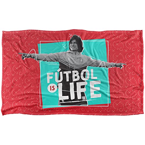 Ted Lasso Football Is Life Silky Touch Super Soft Throw Blanket 91 x 147 Cm