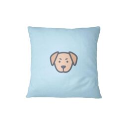 Bona Basics, Decorative Cushion Cover, Home Decoration, For Sofa, Cafeteria, Size: 60x60 cm, Color: Light Blue