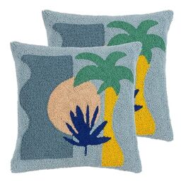furn. Heya Home Spritz Feather Filled Cushions Twin Pack