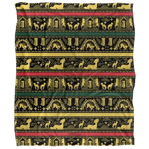Fantastic Beasts The Secrets Of Dumbledore Brazil Pattern Silky Touch Super Soft Throw Blanket 152 X 127 Cm