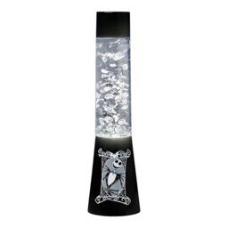 "Paladone Nightmare Before Christmas Officially Licensed Disney Flow Lamp, Halloween Collectible for Movie Fans, Moody Gift Decor 13""/33cm with Black and White Base"