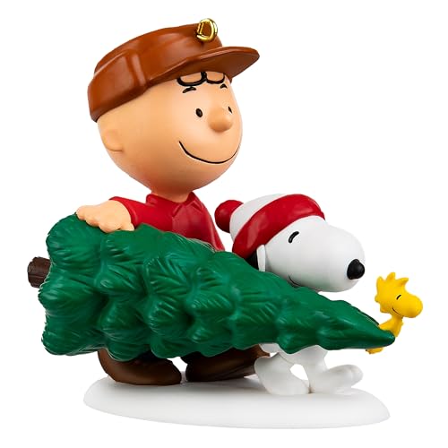 Hallmark Keepsake PEANUTS Ornament, Charlie Brown, SNOOPY & WOODSTOCK