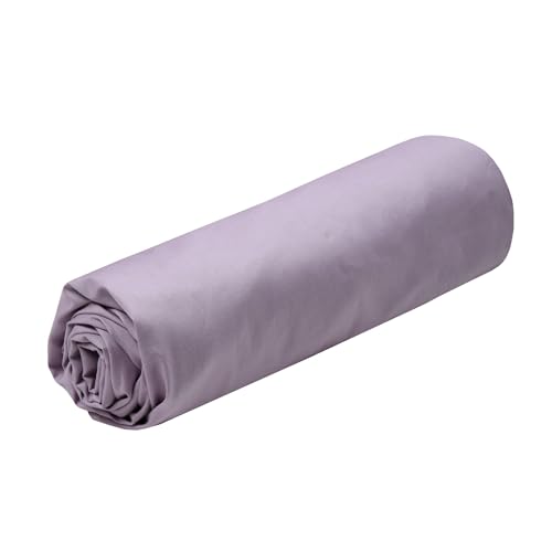 STOF - Fitted Sheet - Size 140 x 200 cm Large 30 cm - Cotton Percale Quality - 100% Oeko-Tex Certified Cotton - Parma Colour - Elysee Model - Bed Linen for Home - Soft and Comfortable