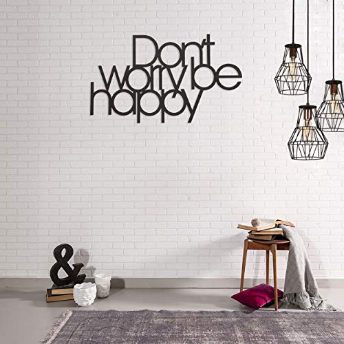 Homemania Wall Decoration 50 x 0.15 x 30 cm Black
