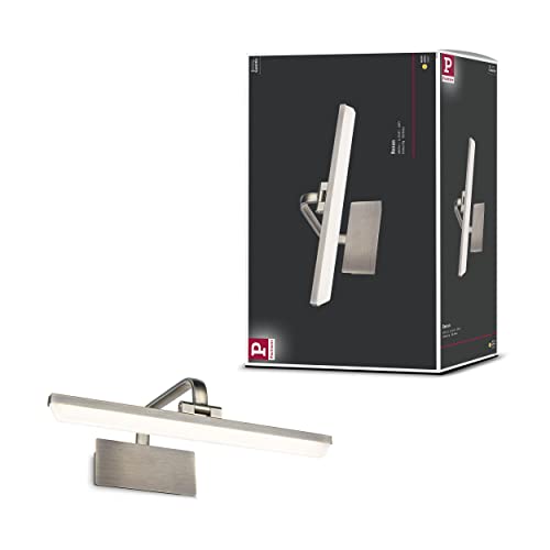 Paulmann 95569 LED picture luminaire Renan 400mm incl. 1x9.5W Warm white Old brass Picture light Metal, Acrylic Wall lamp 3000K