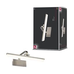 Paulmann 95569 LED picture luminaire Renan 400mm incl. 1x9.5W Warm white Old brass Picture light Metal, Acrylic Wall lamp 3000K
