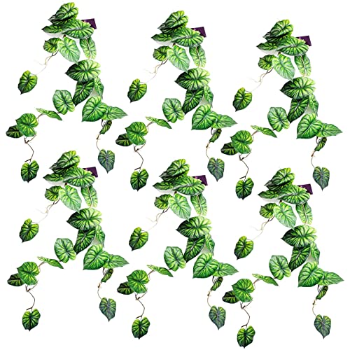 Leaf Design Artificial Hanging Plants Multipack, 120cm