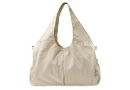 Jollein Changing Bag - Urban - Warm Sand - Modern Changing Bag - Water Repellent & Easy to Clean - With Shoulder Strap & Changing Mat - 40x20x25cm