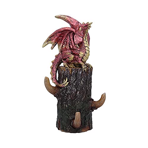 Nemesis Now Helper Red Dragon Tree Perch Wall Mount Hanger Figurine 18.8cm