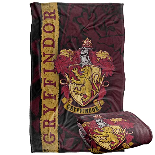 Harry Potter Harry Potter House Crest Gryffindor Silky Touch Super Soft Throw Blanket 91 x 147 Cm