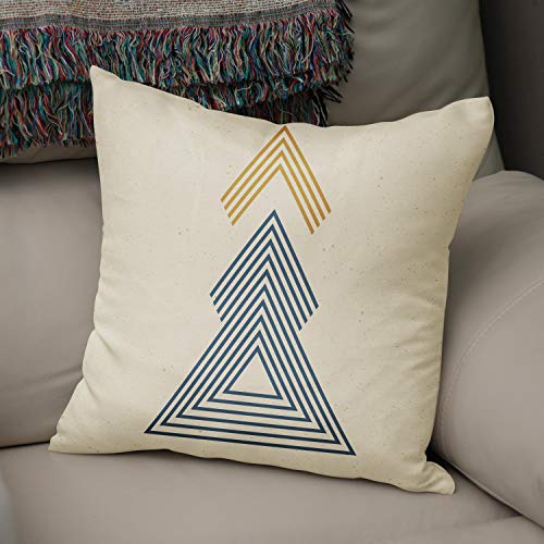 Bonamaison, Decorative Cushion Cover - 50% Cotton 50% Polyester - 43x43cm - Designed and Manufactured in Turkey