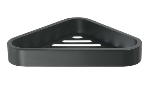 Gedy Outline Soap Dish, Brass, Black, 17x 17x 3