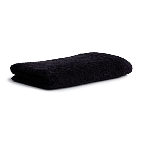 Möve Superwuschel bath sheet 100 x 160 cm, Towel - Made in Germany, 100% cotton, black