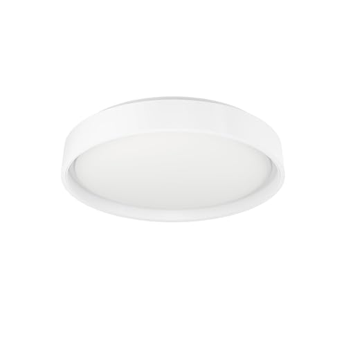 Eglo Connect.z Smart Home LED Ceiling Light Fixture Massignano-Z, ZigBee + Matter, app and Voice Control Alexa, Warm to Cool White, RGB, dimmable lamp, Ø 40 cm