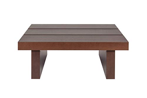 SYMBIOSIS, Tokyo Coffee Table, Chocolat, 94x94x35 cm