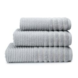 2-Pack Egyptian Cotton Bath Sheets - 650 GSM Luxury Large Bathroom Towels, Super Soft, Quick Dry & Highly Absorbent - Washable Bath Sheets for Spa, Gym & Home Use (90x140 cm) - Silver