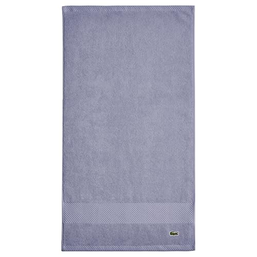 "Lacoste Heritage Supima Cotton Hand Towel, Light Denim, 16"" x 30"""