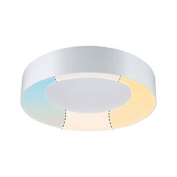 Paulmann 78947 LED Ceiling Light Casca IP44 White Switch 3200lm 230V 25W White Round Metal, Plastic 3000 K