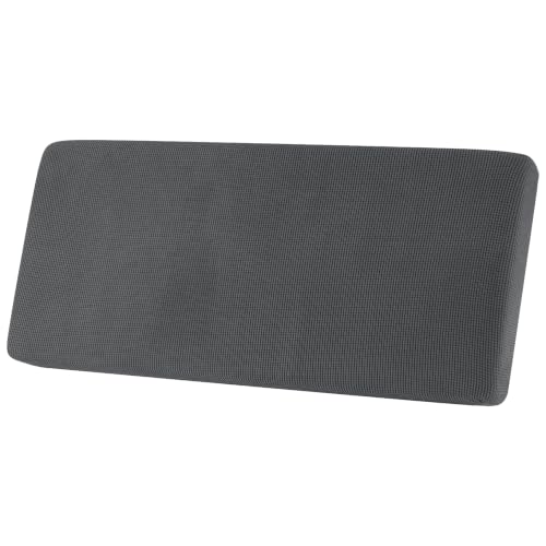 Hokway Stretch Couch Cushion Slipcovers Reversible Cushion Protector Slipcovers Sofa Cushion Protector Covers(Gray, Large)