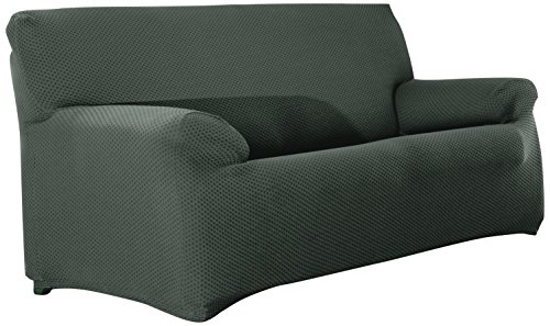 Eysa 1-Square Sucre Sofa Cover, Grey