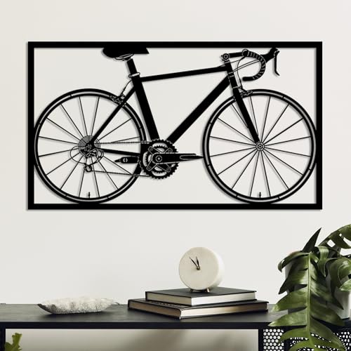 Stylish Black Decorative Metal Wall Accessory, 70 x 41 cm, 100% Metal, 1.5 mm Thick, Easy Wall Mounting, Perfect for Modern Home Decor
