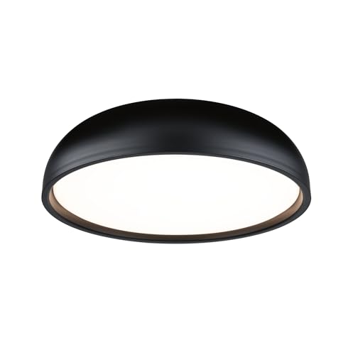 Paulmann 71084 LED Ceiling luminaire Selection Bathroom Oka IP44 White Switch 950lm 230V 24W Black matt Bathroom luminaire Bathroom luminaire