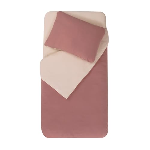 DODO Mon PTIT Duvet Cover 100 x 140 cm + Pillowcase 40 x 60 cm Nude/Old Pink