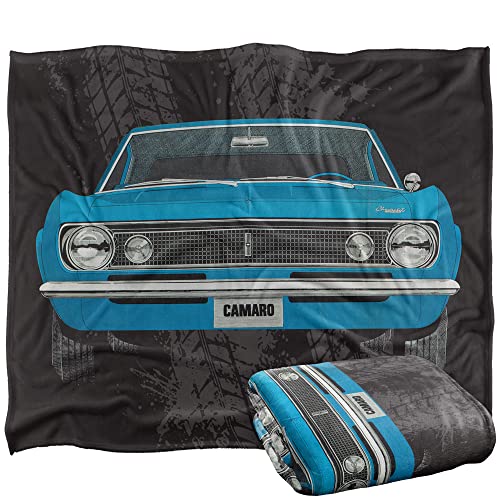 Chevrolet Blanket, 152 x 127 cm 1967 Camaro Car Illustartion Silky Touch Super Soft Throw Blanket