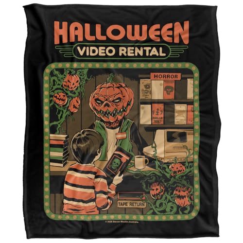 Steven Rhodes Video Rentals Silky Touch Super Soft Throw Blanket 152 X 127 Cm