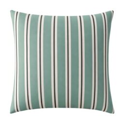 A Demain, ZEPHIR Printed Bamboo Cotton Viscose Pillowcase 63 x 63 cm Blue Grey