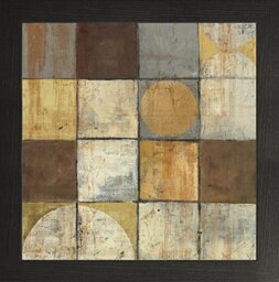 Frame Company Watson Range Tango Square II Neutral by Mike Schick, Photo Frame - 5 x 5 Inches, Black