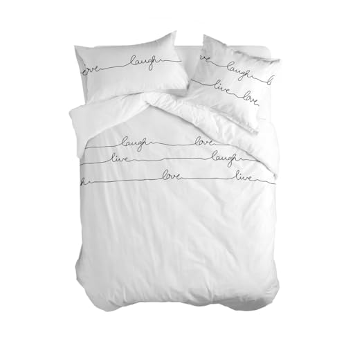 HappyFriday Duvet Cover Blanc Live Multicoloured 155 x 220 cm