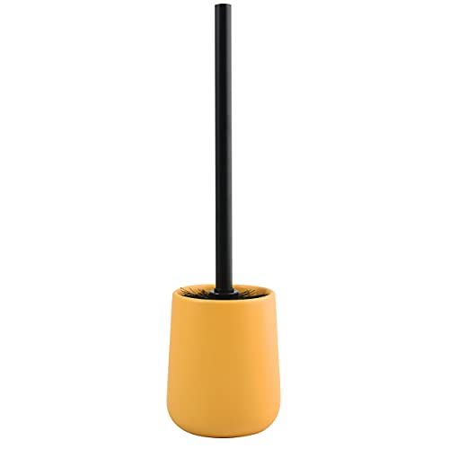 MSV Maonie Toilet Brush Toilet Brush Set Ceramic Matt Saffron Yellow