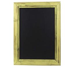 Chalkboards UK Kitchen Blackboard, Wood, Sage Green, 69.5 x 51.5 x 3 cm