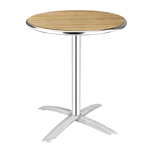 Bolero Flip-Top Table Ash 720X600mm Restaurant Bar CafпїЅ Commercial Outdoor