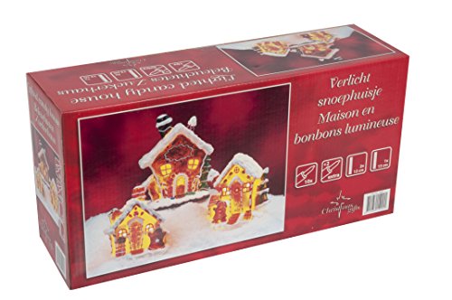 Lit Christmas Village Winter Village Zuckerhäuser Zuckerhaus Lighted Houses
