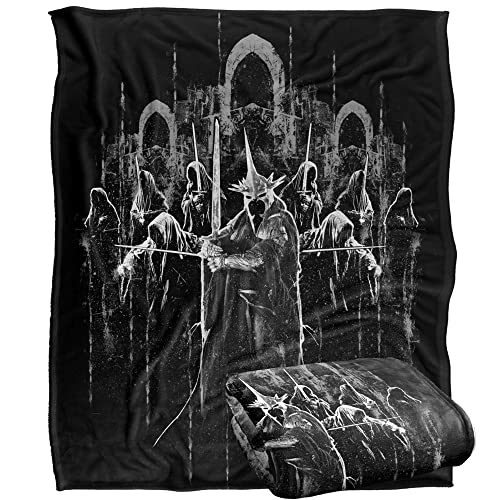 LORD OF THE RINGS The Blanket, 152 x 127 cm The Nine Silky Touch Super Soft Throw Blanket