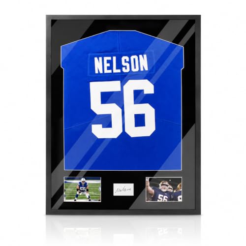 "Snail 32""x24"" Jersey Frame Display Case Wooden Wall Mounted Matt Black Shadow Box for Baseball Basketball Football Soccer Hockey Sport Shirt, Plus Displaying Two Idol's Photos and One Signature"