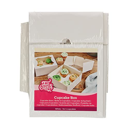 FunCakes F80315 Cake Box, Paper, White