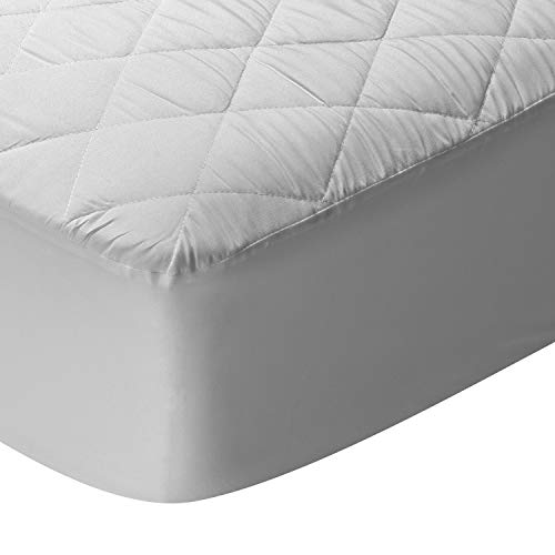 Pikolin Home - Waterproof Mattress Protector Padded and Breathable Silktouch, Oeko-Tex Certified, for 120 cm Beds, up to 32 cm Height - Mattress Topper 120 x 190/200 cm