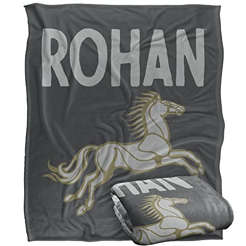 LORD OF THE RINGS Blanket, 152 x 127 cm The Riddermark Silky Touch Super Soft Throw Blanket