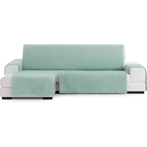 ECOMMERC3 Universal and Versatile Chaiselong Normal Left Sofa Cover - Green Chaiselong Protector Easy to Install for Back, Seat and Arms