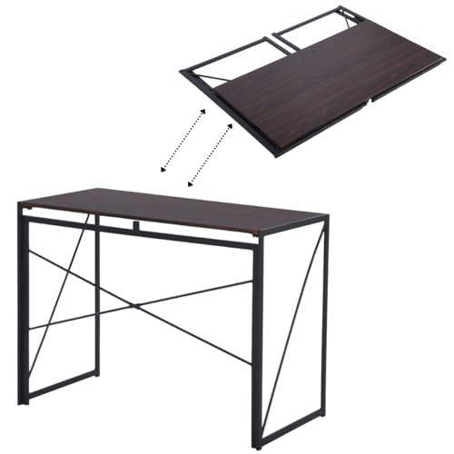 FurnitureR 1-Pack Light Wood Console Table, Modern Design, MDF and Metal Build, Ideal for Living Room, Space-Saving with Quick Assembly
