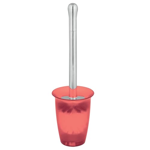 Spirella TORONTO CORAL Toilet Brush Bathroom Accessories, Polystyrene, coral, 38.5 x 11.5 x 11.5 cm