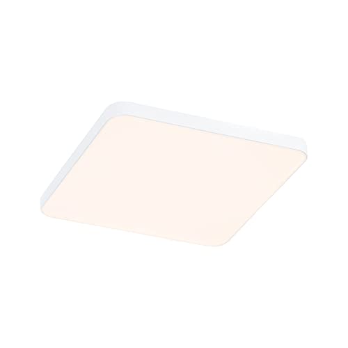 Paulmann 79942 LED panel recessed panel Veluna VariFit Edge 120x120mm rectangular warm white, white plastic lighting system 3000K
