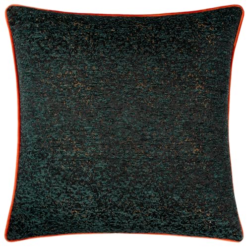Paoletti Galaxy Chenille Piped Polyester Filled Cushion