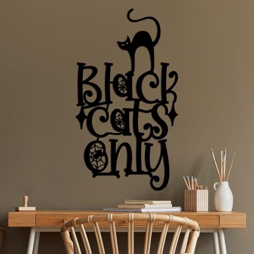 Stylish Black Decorative Metal Wall Accessory, 34 x 60 cm, 100% Metal, 1.5 mm Thickness, Perfect for Modern Home Decor & Unique Wall Art