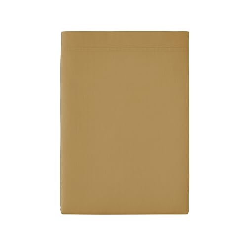 Essix Premiere Sahara Cotton Percale Flat Sheet, 270 x 300 cm