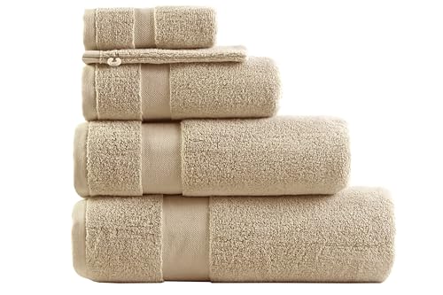 Cosy & Trendy Billyn Cotton Hand Towel 650 GSM - Sand - 50 x 100 cm - Soft, Thick & Ultra Absorbent