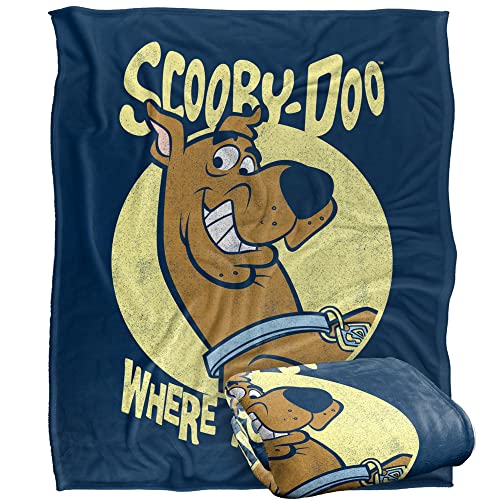 SCOOBY DOO! Where are You Officially Licensed Silky Touch Super Soft Throw Blanket 152 x 127 cm